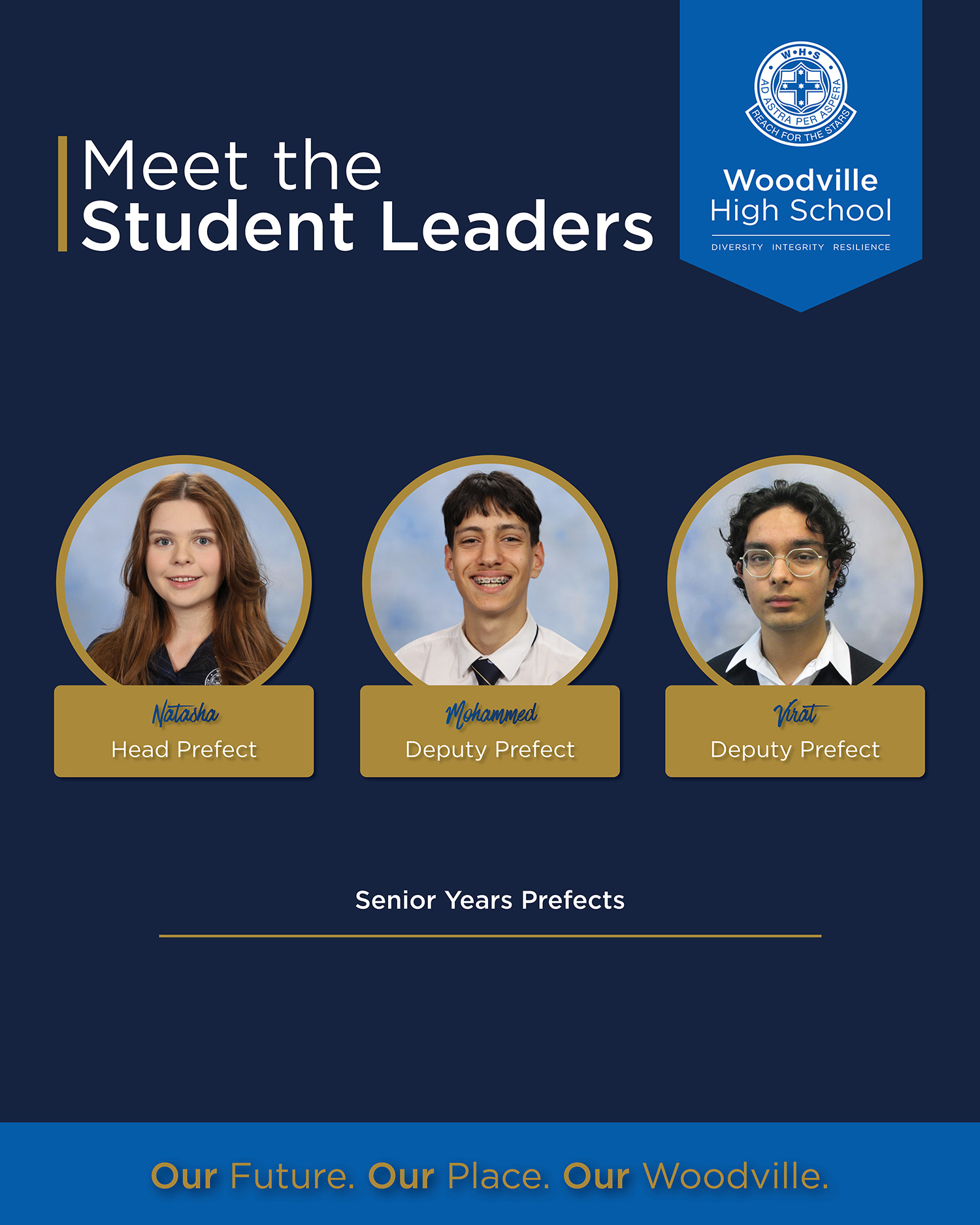 Woodville High School News - Meet the 2026 Student Leaders - Uncategorized